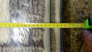 Gyapjú (100%) takaró, Merino-Wolle Classic, 184*88cm, eladó - kép 9