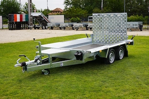 Új SEBAL - Bau 300 - 2 tengelyes (2700 kg) gépszállító utánfutó - kép 3