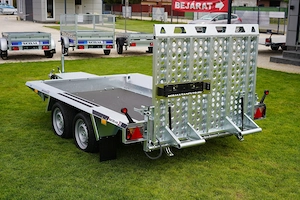 Új SEBAL - Bau 300 - 2 tengelyes (2700 kg) gépszállító utánfutó - kép 6