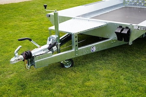 Új SEBAL - Bau 300 - 2 tengelyes (2700 kg) gépszállító utánfutó - kép 4