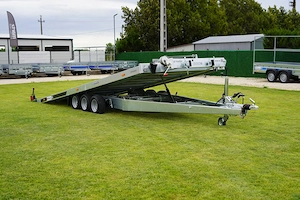 Új Prémium SEBAL - GT Kippbar 580 autószállító utánfutó most bruttó 3.319.000 Ft - kép 3