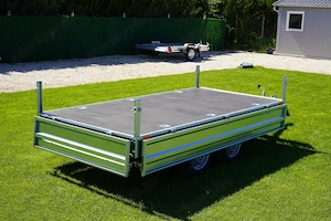 Új SEBAL - MAGICUS 300 (300 x 150 cm, 750 kg) ALSÓKEREKES utánfutó - kép 3