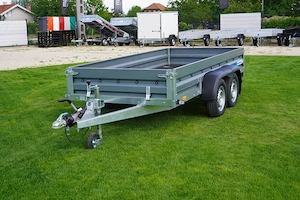 Új SEBAL - Solidus MAX 330 extra erős (2700kg) fékes utánfutó - kép 3