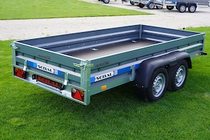Új SEBAL - Solidus MAX 330 extra erős (2700kg) fékes utánfutó - kép 4
