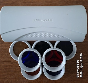 Bioptron Pro 1 lámpához színterápia 7db - kép 2