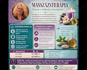 Anka masszázs - testi-lelki kimerültség, stressz elleni relax, svéd és indiai masszázs Budapesten - kép 3