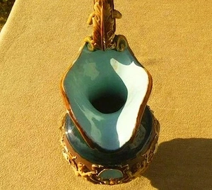 Antik kancsó, karaffa - (45 cm magas). - kép 3