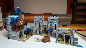 Lego komp. Bricklink Castle Icons 10305 Királyi Vár Kastély 6650db Lepin ÚJ - kép 4