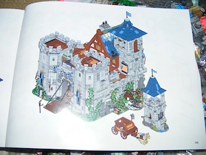 Lego komp. Bricklink Castle Icons 10305 Királyi Vár Kastély 6650db Lepin ÚJ - kép 10