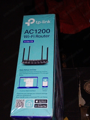 TP-Link Archer A6 AC1200 Wireless MU-MIMO Router ára 8000ft óbuda 36 50 104 8272 még nem volt haszná - kép 5