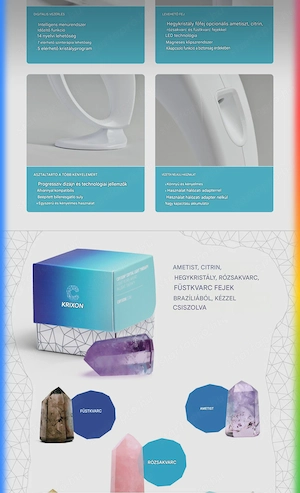 Méltányos áron eladó, duplikáció miatt, vadonat új, Cryxon  crystal light therapy szett.  - kép 6