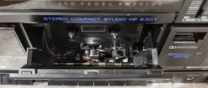 Telefunken HP-830T Boombox magnó szervizelve. - kép 5