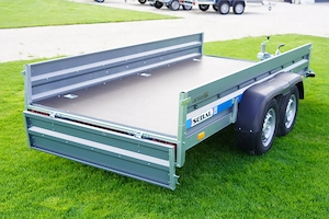 Új SEBAL - Solidus MAX 330 extra erős (2500kg) fékes utánfutó - kép 8