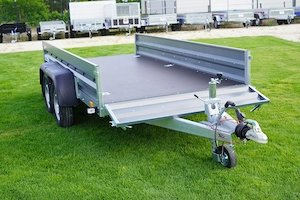 Új SEBAL - Solidus MAX 330 extra erős (2700kg) fékes utánfutó - kép 10