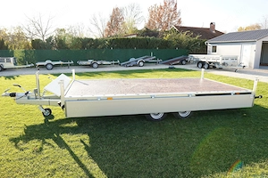 Új SEBAL - GT 400 alu oldalfalas autószállító utánfutó (2700kg-os) most akciósan csak 2.319.000 Ft