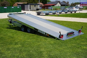 Új Prémium SEBAL - GT Kippbar 480 (3000kg) autószállító utánfutó bruttó 2.790.000 Ft - kép 2