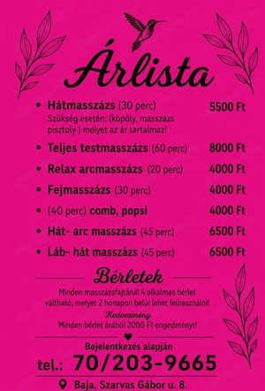 Kolibri masszázs  - kép 4