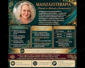 Anka masszázs - testi-lelki kimerültség elleni masszázs - relaxáció, felfrissülés Budapesten - kép 2