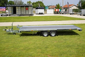 Új SEBAL - Gt Kippbar 450 ALU (2700kg) billenős autószállító utánfutó most bruttó 2.399.000 Ft - kép 5