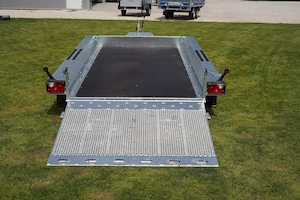 Új SEBAL - Bau 400 - 3 tengelyes (3500kg) gépszállító utánfutó  - kép 7