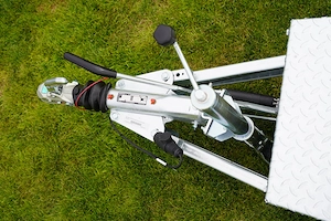 Új SEBAL - Bau 300 - 2 tengelyes (2700 kg) gépszállító utánfutó - kép 8