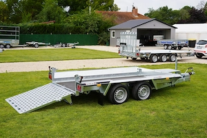 Új SEBAL - Bau 300 - 2 tengelyes (2700 kg) gépszállító utánfutó - kép 2