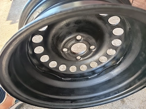 Opel acél felni ET49, 4x100 osztókörrel, 15  méret, 4 db