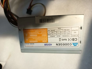 Codegen 400W számítógépes tápegység - kép 2