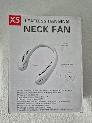 Nyakba akasztható USB-s ventilátor - kép 8