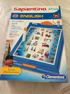 Clementoni Sapientino - Játékos angol társasjáték (64045) 7+