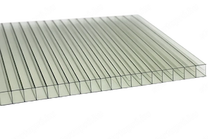 10 16 mm üregkamrás polikarbonát   víztiszta, solar control, opál, bronz, antracit - kép 5