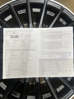 18"-os új OZ alufelni garnitúra Hyundai Stariahoz - kép 2