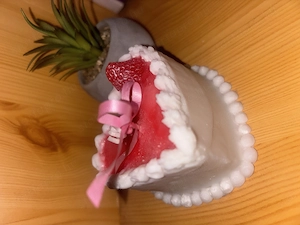 Ajándék Szív torta gyertya  - kép 4