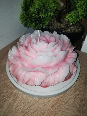XXL Ajándék Rózsa gyertya 