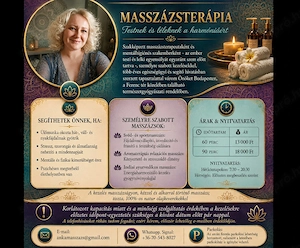 Anka masszázs - masszázsvariációk személyre szabva (relax, svéd, indiai, sport) Budapesten - kép 3