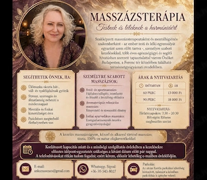Anka masszázs - masszázsvariációk személyre szabva (relax, svéd, indiai, sport) Budapesten - kép 4