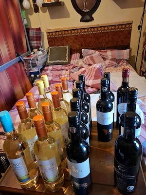 20 üveg száraz bor eladó