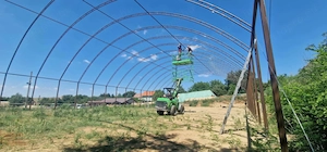 Gépi fóliaváz hajlítás - kép 3