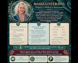 Testi-lelki kimerültség, stressz, depresszió elleni masszázsvariációk - masszázs Budapesten - kép 3
