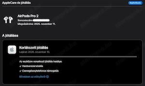 Apple AirPods Pro 2 (USB-C)   Új, bontatlan - kép 7