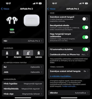 Apple AirPods Pro 2 (USB-C)   Új, bontatlan - kép 6