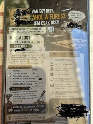 Polituroznitudó asztalost keresek azonnali folyamatos munkavégzésre - kép 2