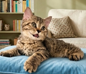 Eladó Selkirk Rex göndör szőrű kisfiú cica baba - kép 10