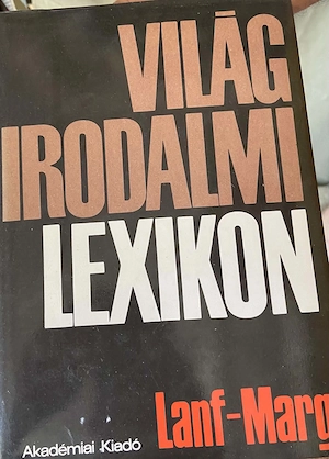 Világirodalmi Lexikon 1-18. kötet komplett sorozat