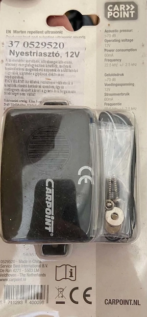 Carpoint nyestriasztó