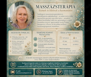 Masszázs online foglalással is Budapesten testi-lelki kimerültség, váll- és hátfájdalmak ellen - kép 3