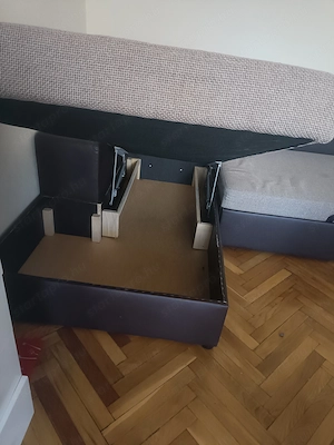 Ülőgarnitúra, ágyneműtartós  - kép 2