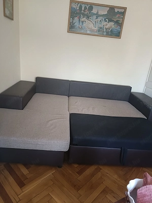 Ülőgarnitúra, ágyneműtartós  - kép 4