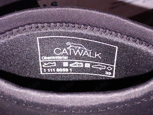 39es női extravagáns Catwalk zoknicsizma (sock boot), amely a klasszikus Mary Jane stílusú csatos fé - kép 5