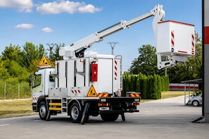 Mercedes-Benz Atego 1224 emelőkosaras tehergépkocsi magasemelő munkaplatformmal - kép 4